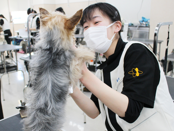 シャンプーの技術を確認♪